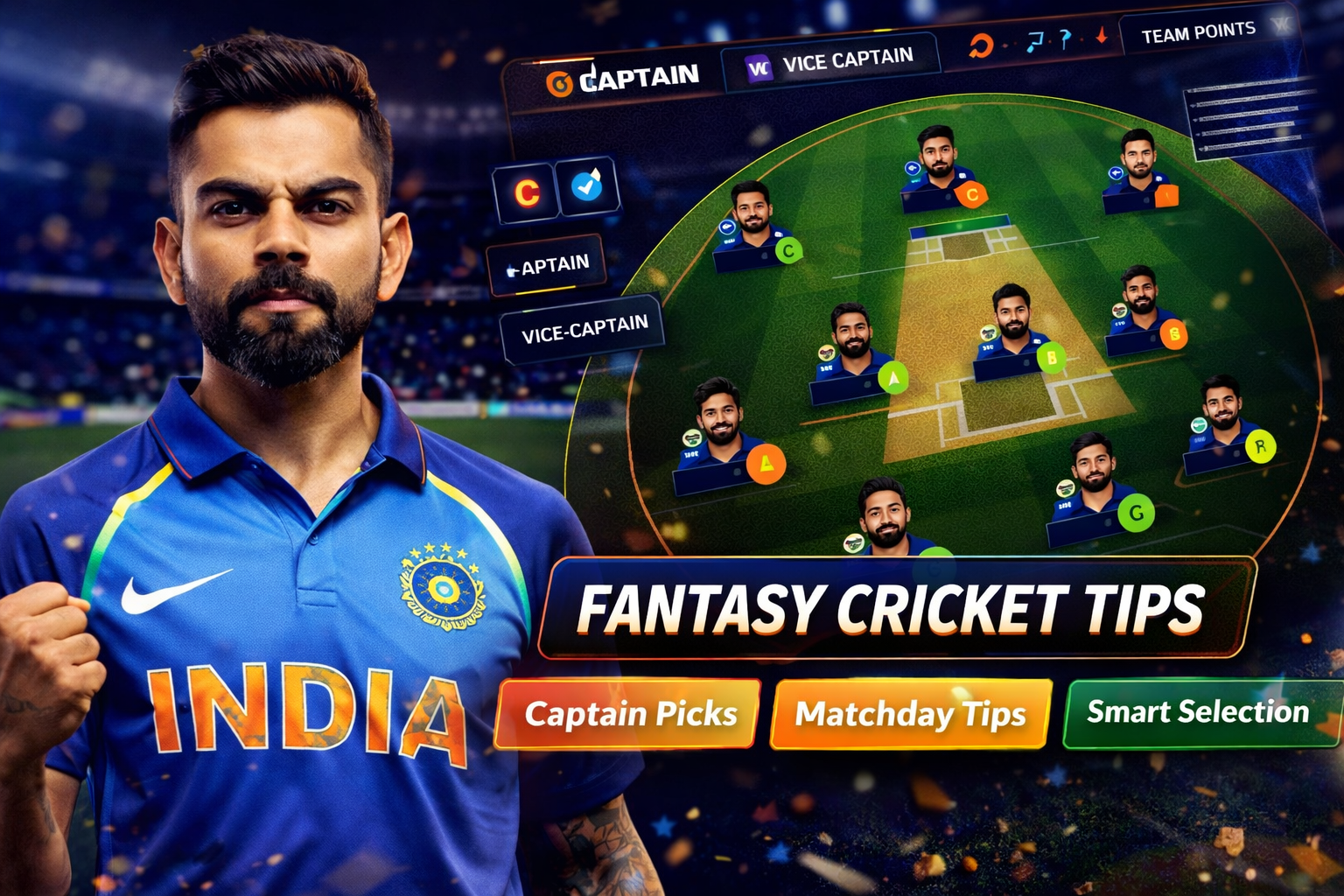 sports baazi fantasy cricket pick checklist